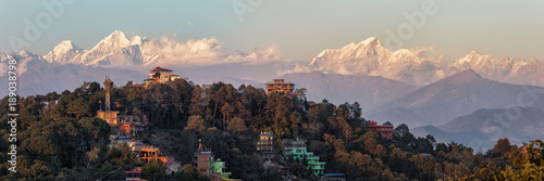 Nagarkot, Nepal, View on the Himalayan Mountain Range photo