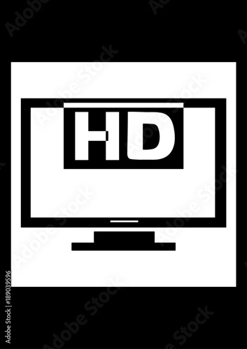 TV vector icon