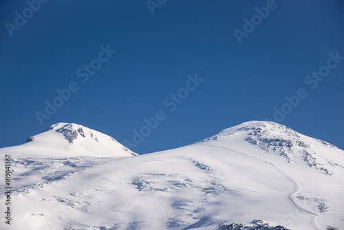 Mount Elbrus, Caucasus Mountains, Russia photo