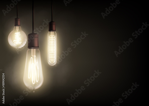 Edison light bulb