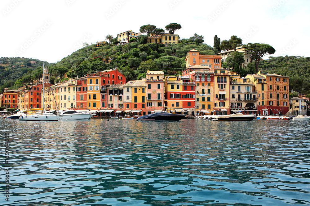 Scenic Portofino in Liguria, Italy
