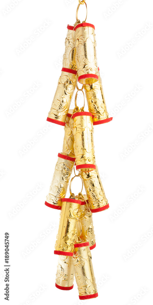 lucky chinese new year cracker decoration