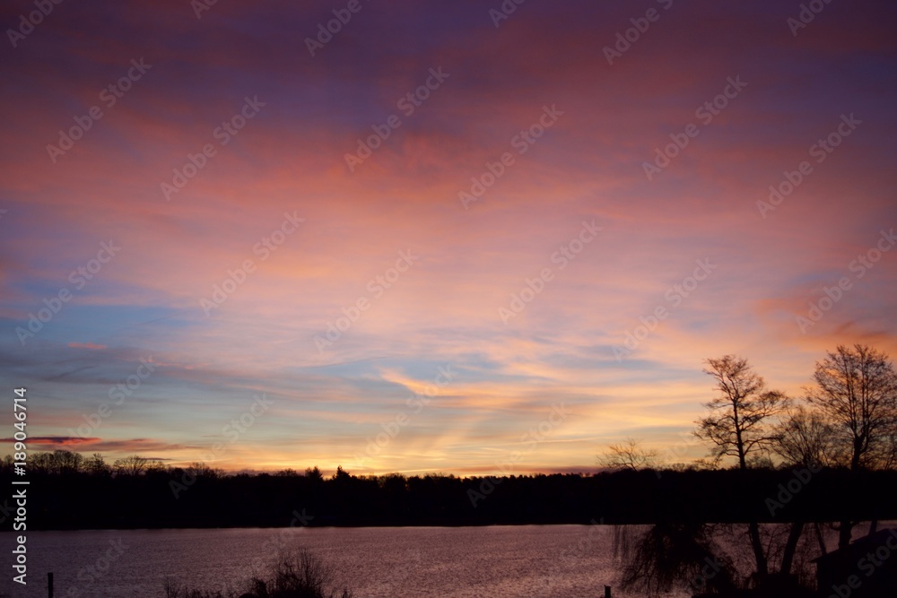 Fototapeta premium Purple Sunrise