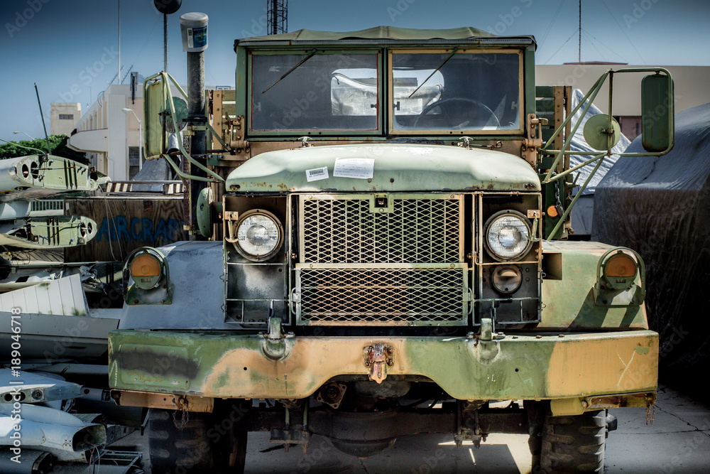 Hawaii Aviation army truck