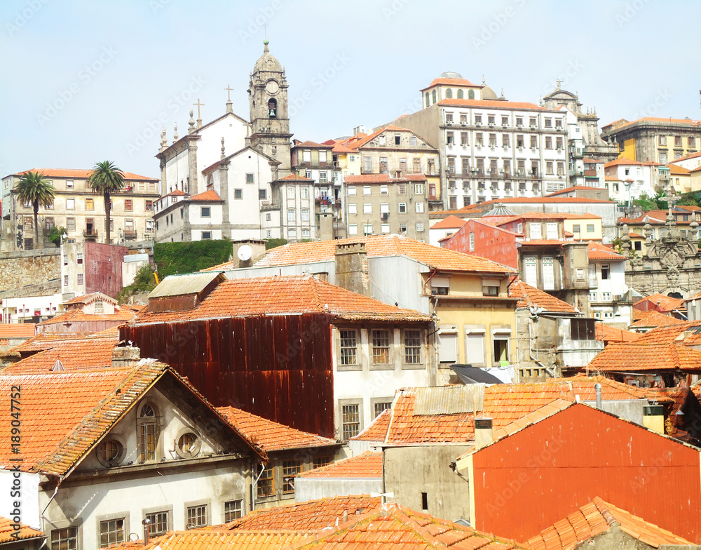 View of the city center, Porto, Portugal