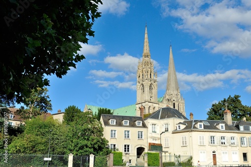 Obraz na płótnie Cattedrale di Chartres, Francia