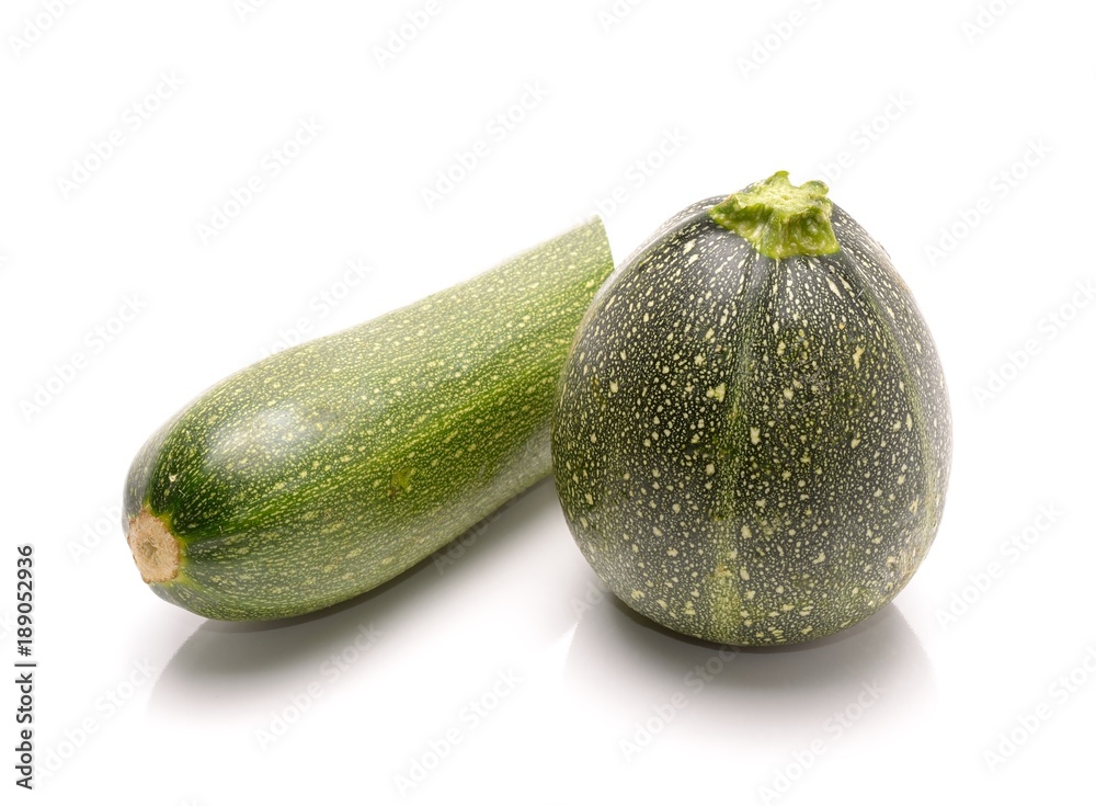 ripe zucchini isolated on a white background ripe zucchini isolated on a white background