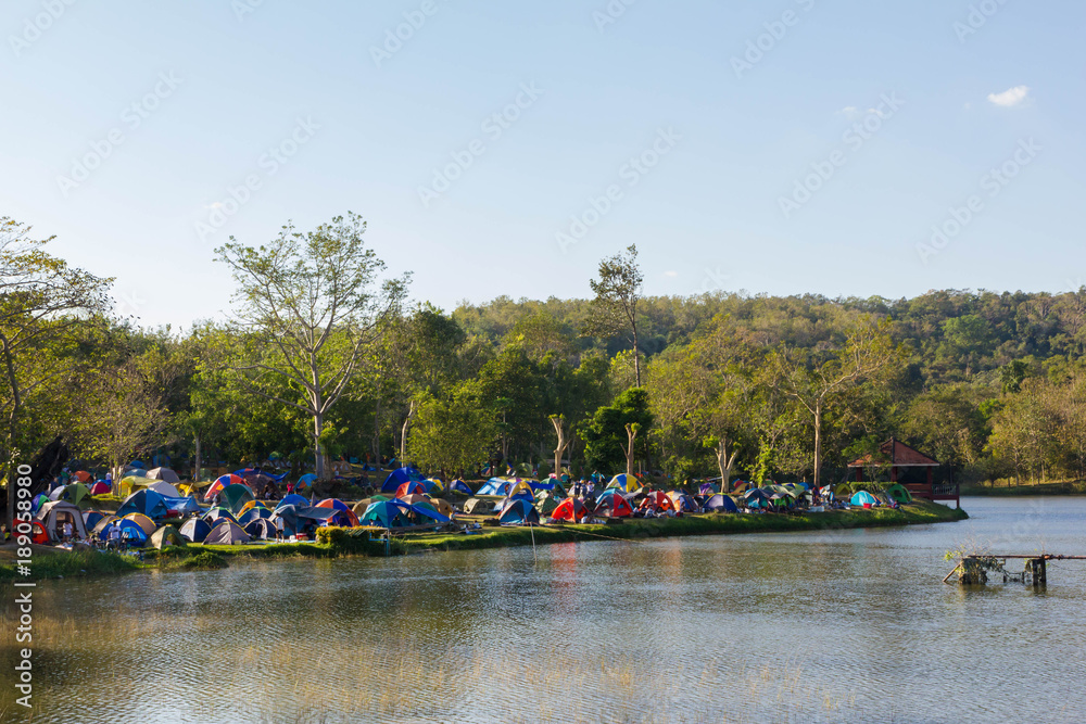 Φωτογραφία many tent on land near lake at Jedkod-Pongkonsao Ecotourism and Environmental Ed