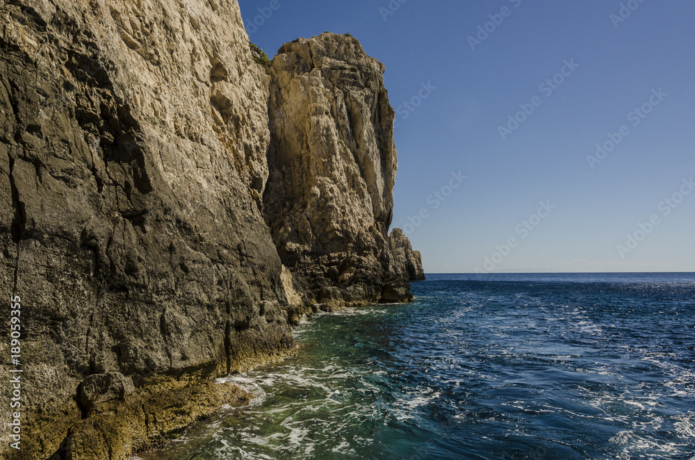 caressing cliffs