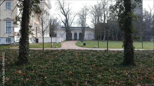 Drohne Weltkulturerbe Wörlitz Unesco Park Gebäude 