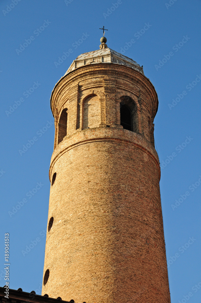 Ravenna, il campanile della Basilica di San Vitale