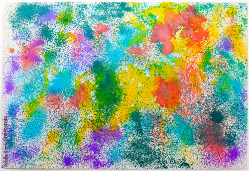 Abstract child color drawing background