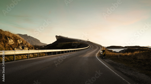 Storseisundet Bridge on Atlantic Road in Norway