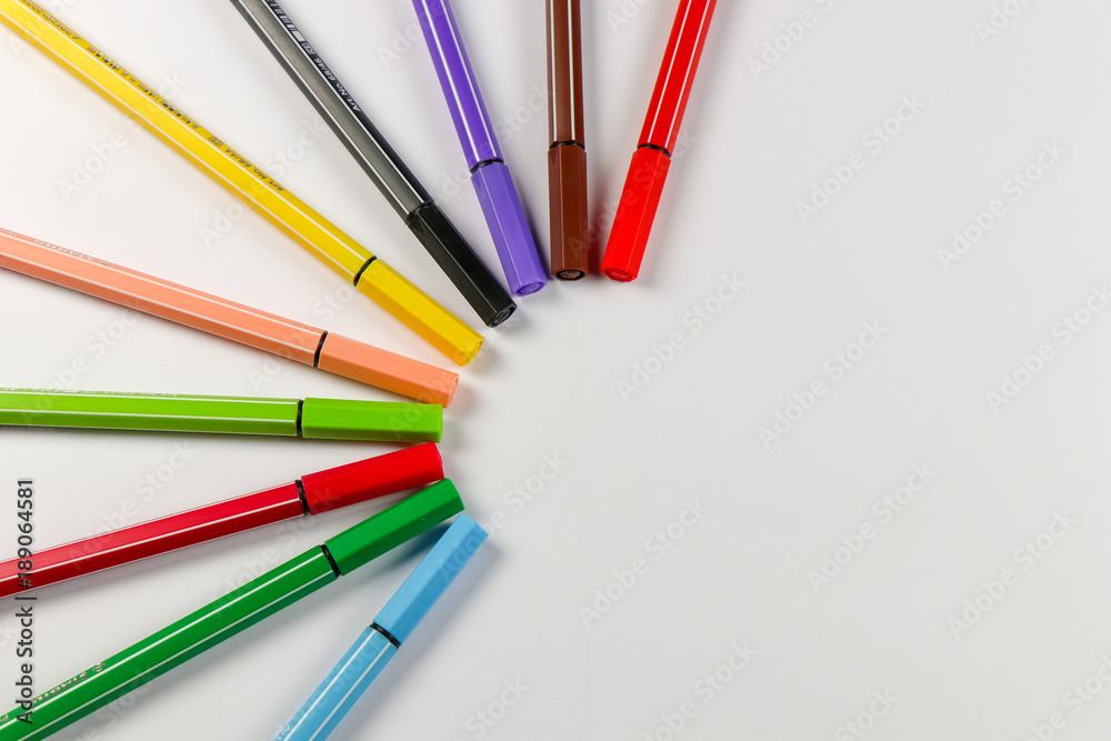 Coloured Pens Coloured Pens