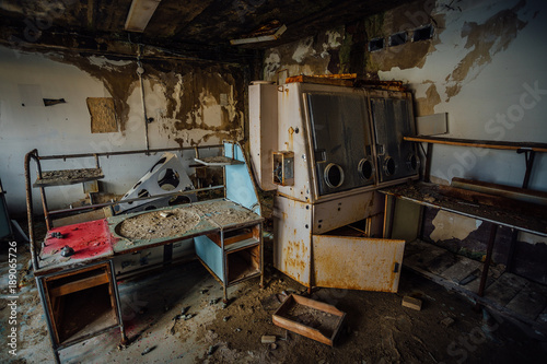 Abandoned laboratory