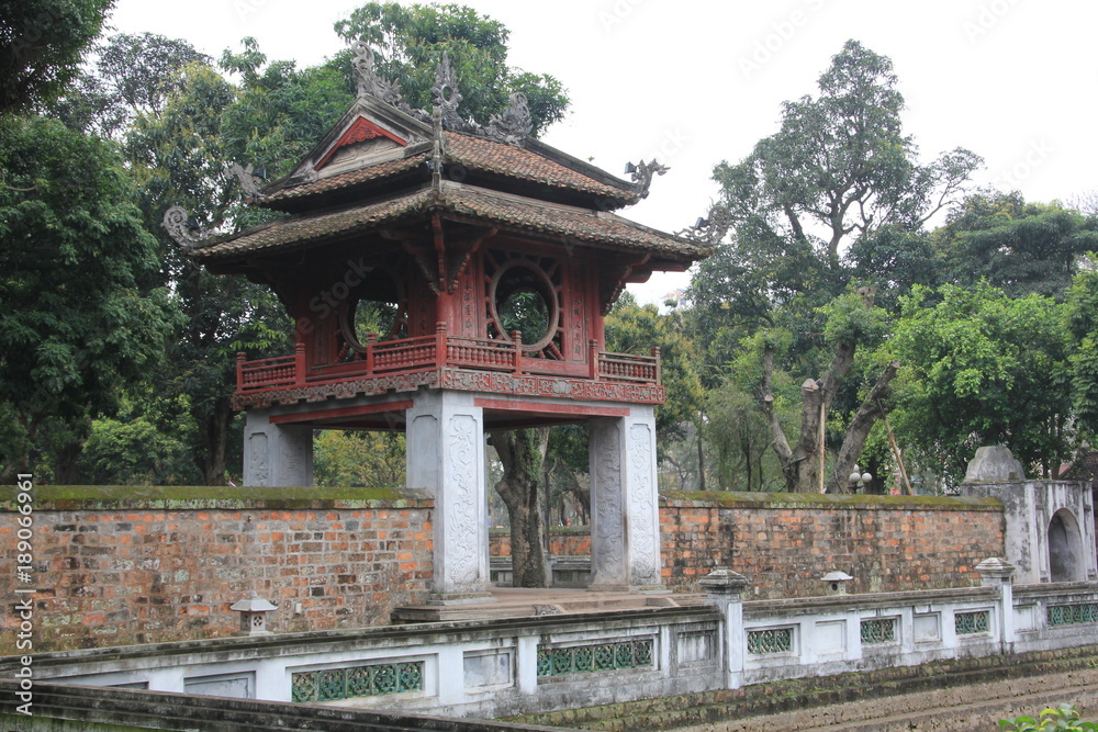 Khue Van Cac Mon im Literaturtempel Hanoi Vietnam Khue Van Cac Mon im Literaturtempel Hanoi Vietnam