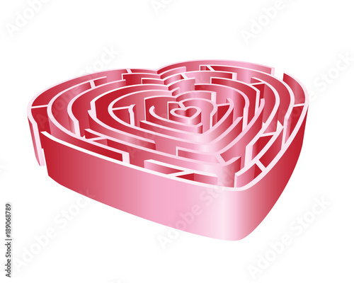 Heart 3d Maze