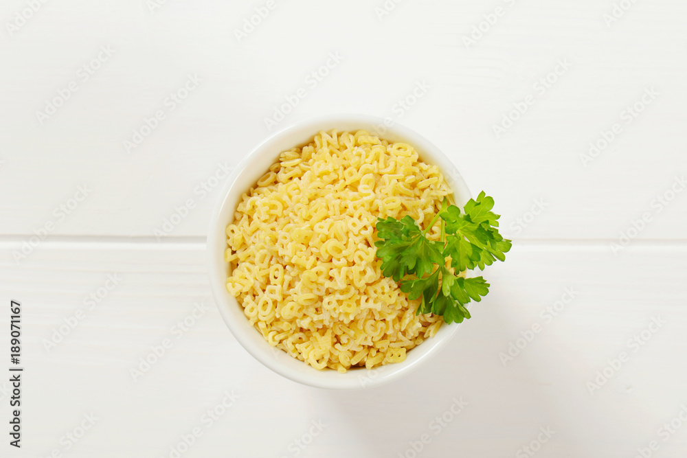 uncooked alphabet pasta uncooked alphabet pasta