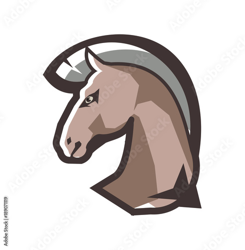 horse head emblem