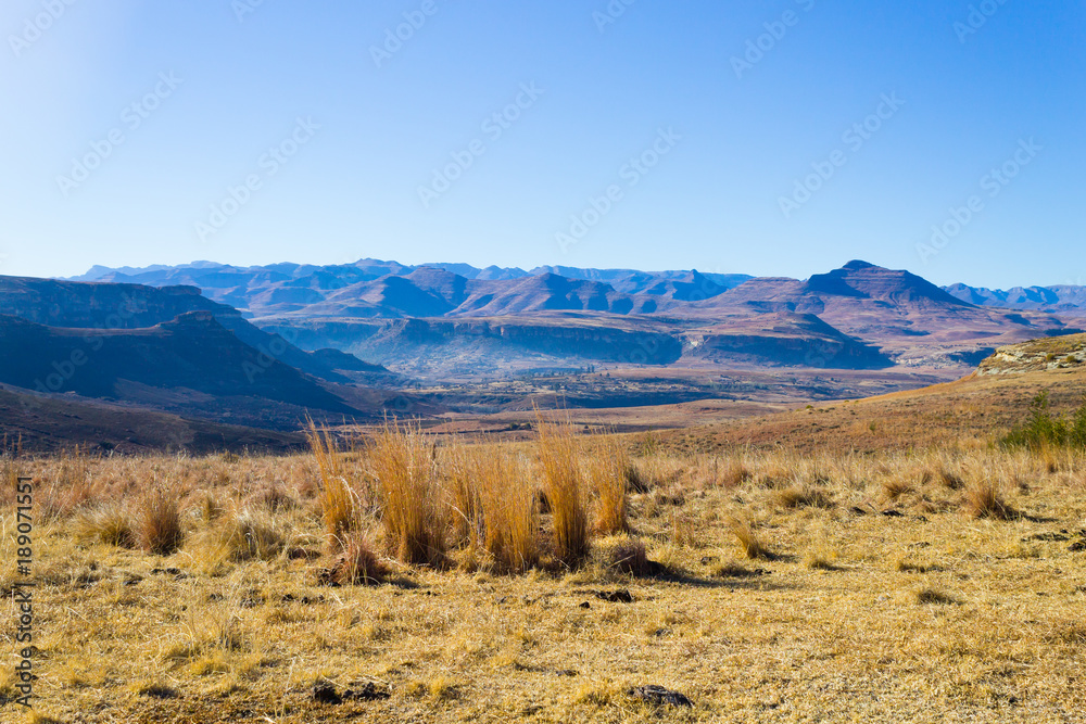Orange Free State panorama, South Africa