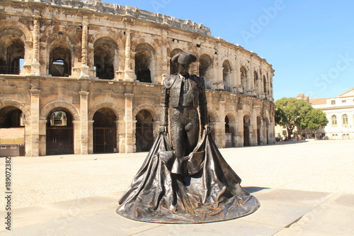  Arènes de Nîmes, ville d'art et d'histoire, France photo