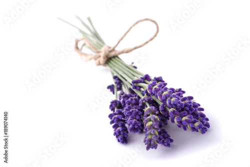 Fototapeta Naklejka Na Ścianę i Meble -  Lavender flowers bunch tied