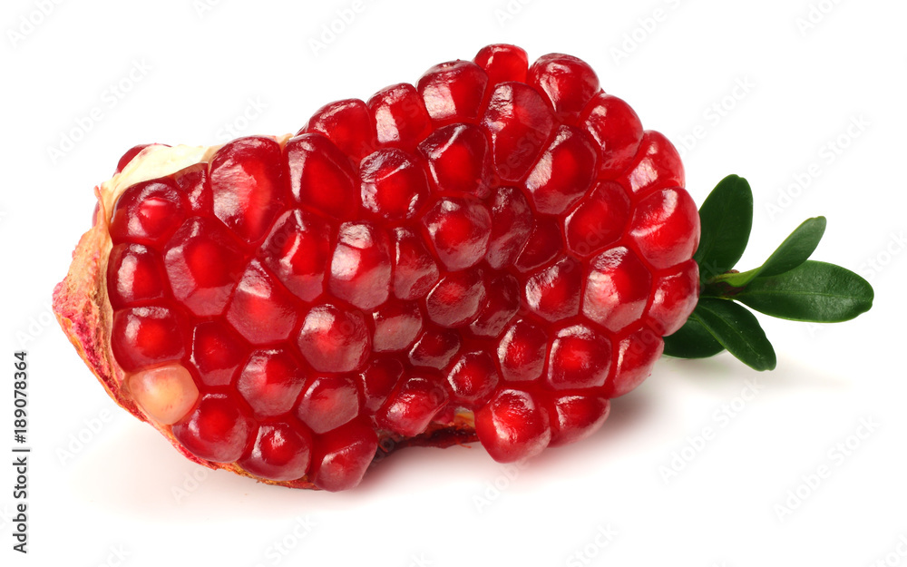pomegranate isolated on white background pomegranate isolated on white background
