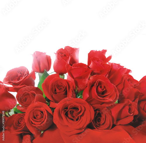 flowers wall background with amazing roses  bouquet