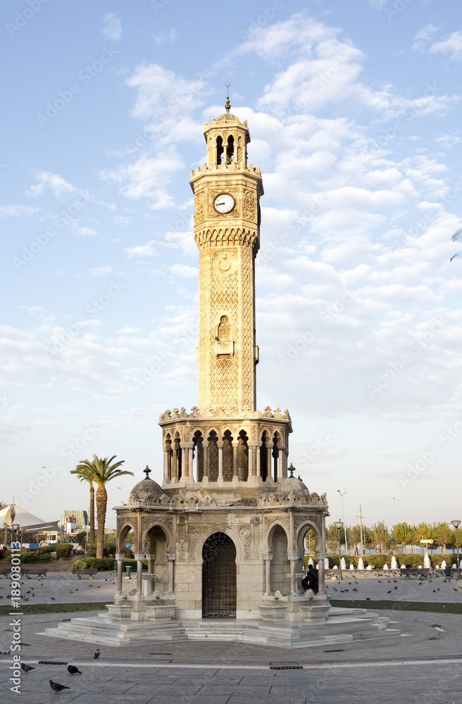 Türkiye İzmir Eski Saat Kulesi 