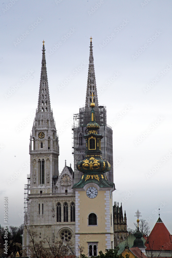 Zagreb,Croatia,Europe,Cathedral and churches,1