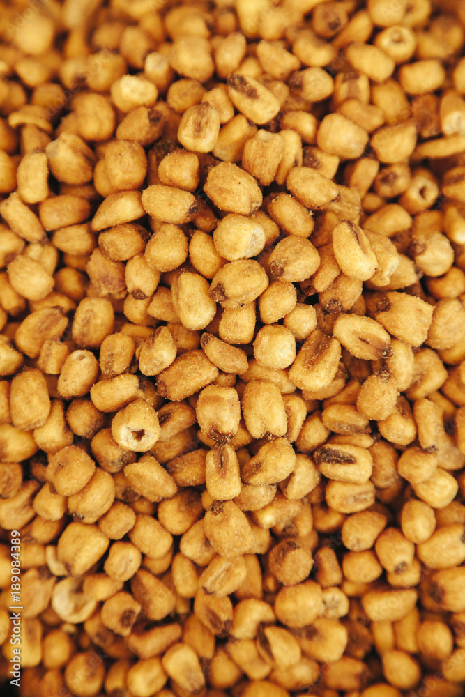 Fried Corn. Istanbul marketplace. Turkey Fried Corn. Istanbul marketplace. Turkey