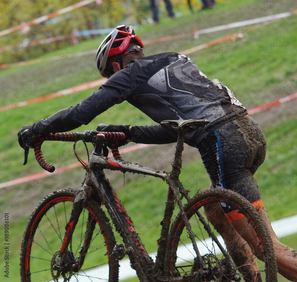 Obraz premium cyclo cross