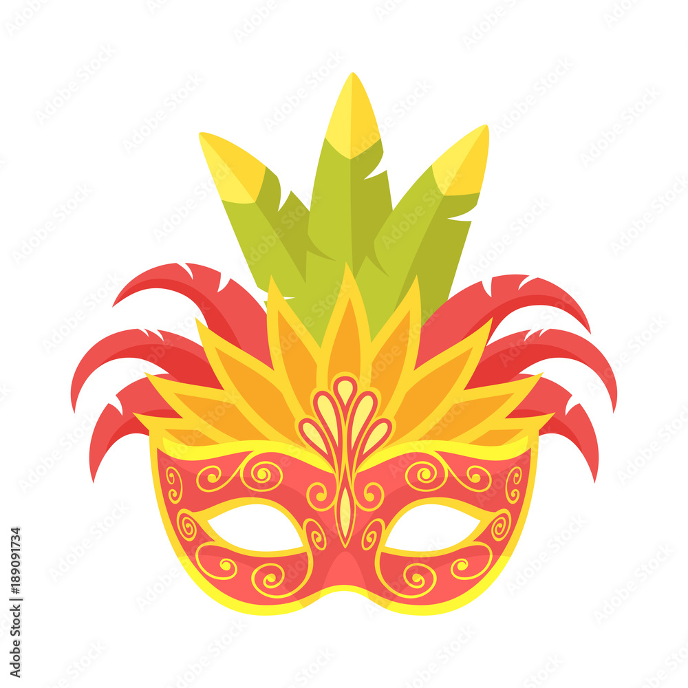 Mardi Gras colorful holiday mask Mardi Gras colorful holiday mask