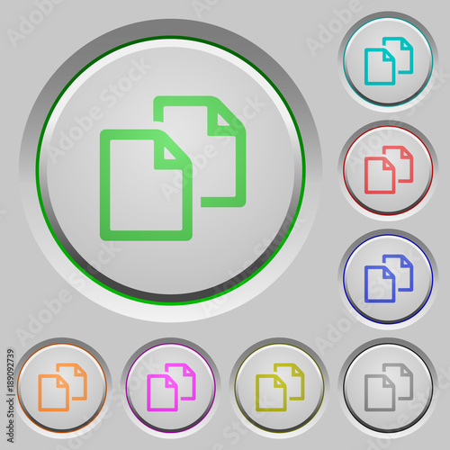 Copy document push buttons