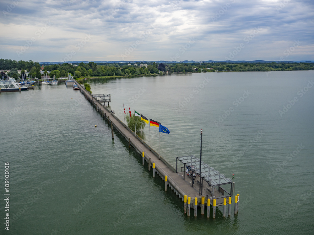 View from Moleturm to Konstanz-Friedrichshafen View from Moleturm to Konstanz-Friedrichshafen