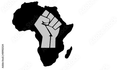 Raised Fist Black Power Africa African
