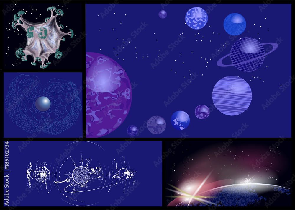 set of abstract planets