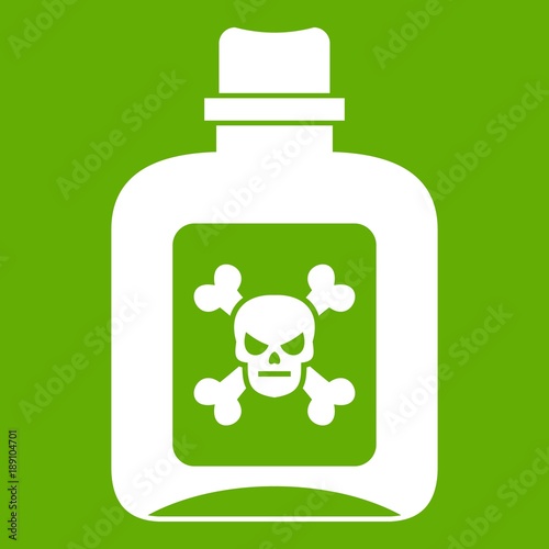 Poison icon green