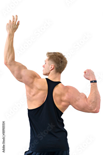 Athletic muscular guy