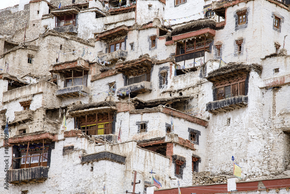 Chemrey gompa, Buddhist monastery in Ladakh, India Chemrey gompa, Buddhist monastery in Ladakh, India