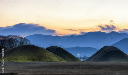 naemul of silla royal mounds photo