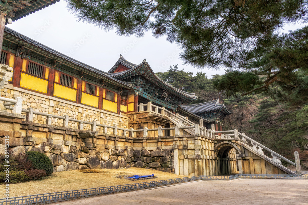 cheongungyo and baegungyo in bulguksa temple cheongungyo and baegungyo in bulguksa temple