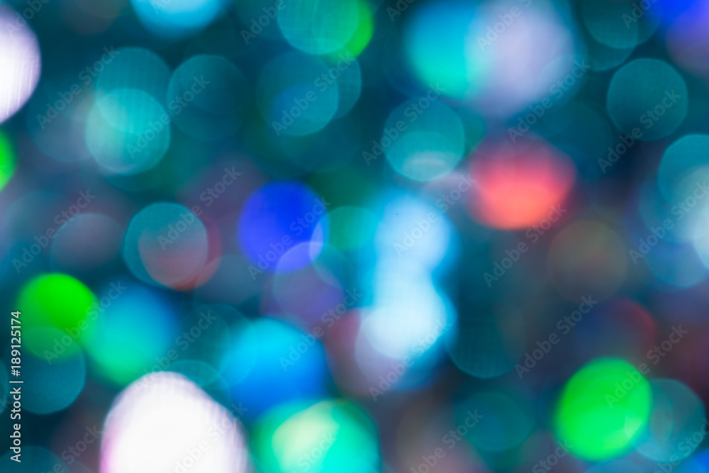 Fototapeta premium Colorful glitter abstract background with bokeh