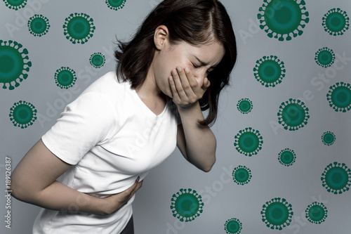 Bild auf Leinwand Virus and infectious disease concept.