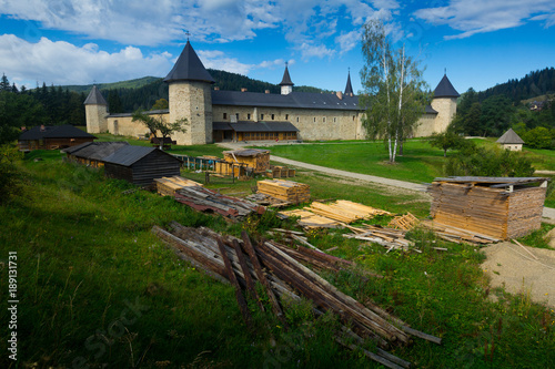 Monastery in Sucevita, Romania