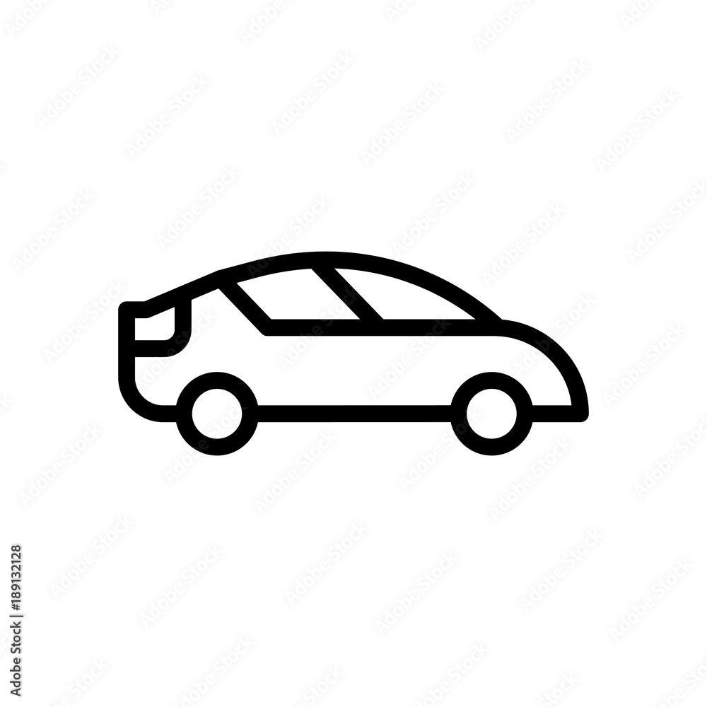 Car flat icon