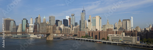 Brooklyn Bridge and New York city