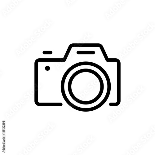 Camera flat icon