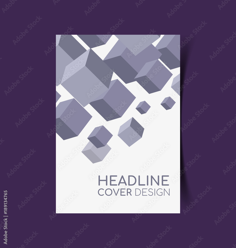 Fototapeta premium report Cover design