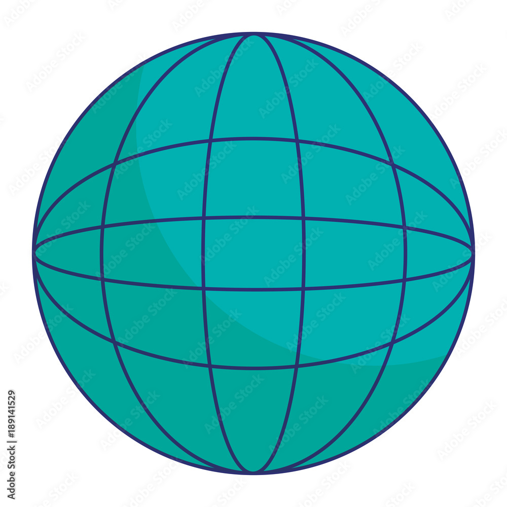 sphere planet isolated icon vector illustration design sphere planet isolated icon vector illustration design